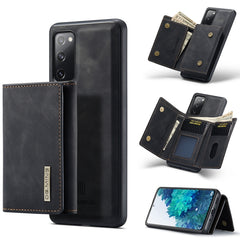 DG.MING M1 Series 3-Fold Multi Card Wallet + Magnetic Back Cover Shockproof Case with Holder Function, For Samsung Galaxy A02s, For Samsung Galaxy A32 5G, For Samsung Galaxy A42 5G, For Samsung Galaxy A52 5G / 4G, For Samsung Galaxy A72 5G / 4G��������...