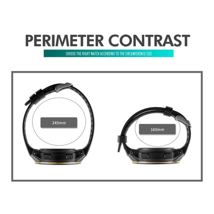 SKMEI 1731 Triplicate Round Dial LED Dual Time Digital Display Luminous Electronic Watch