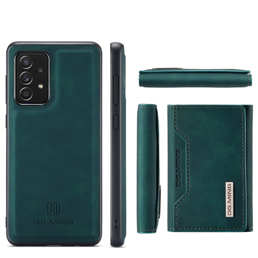 DG.MING M2 Series 3-Fold Multi Card Bag + Magnetic Back Cover Shockproof Case with Wallet & Holder Function, For Samsung Galaxy A02s, For Samsung Galaxy A32 5G, For Samsung Galaxy A42 5G, For Samsung Galaxy A52 5G / 4G, For Samsung Galaxy A72 5G / 4G��...