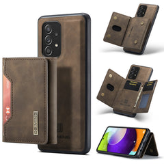 DG.MING M2 Series 3-Fold Multi Card Bag + Magnetic Back Cover Shockproof Case with Wallet & Holder Function, For Samsung Galaxy A02s, For Samsung Galaxy A32 5G, For Samsung Galaxy A42 5G, For Samsung Galaxy A52 5G / 4G, For Samsung Galaxy A72 5G / 4G��...