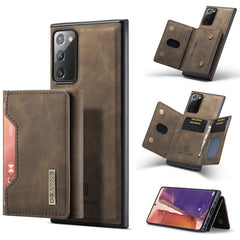 DG.MING M2 Series 3-Fold Multi Card Bag + Magnetic Back Cover Shockproof Case with Wallet & Holder Function, For Samsung Galaxy A02s, For Samsung Galaxy A32 5G, For Samsung Galaxy A42 5G, For Samsung Galaxy A52 5G / 4G, For Samsung Galaxy A72 5G / 4G��...