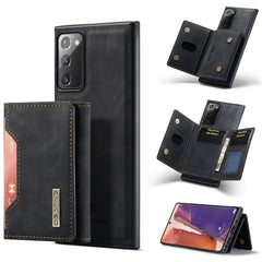 DG.MING M2 Series 3-Fold Multi Card Bag + Magnetic Back Cover Shockproof Case with Wallet & Holder Function, For Samsung Galaxy A02s, For Samsung Galaxy A32 5G, For Samsung Galaxy A42 5G, For Samsung Galaxy A52 5G / 4G, For Samsung Galaxy A72 5G / 4G��...