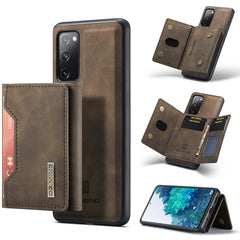 DG.MING M2 Series 3-Fold Multi Card Bag + Magnetic Back Cover Shockproof Case with Wallet & Holder Function, For Samsung Galaxy A02s, For Samsung Galaxy A32 5G, For Samsung Galaxy A42 5G, For Samsung Galaxy A52 5G / 4G, For Samsung Galaxy A72 5G / 4G��...