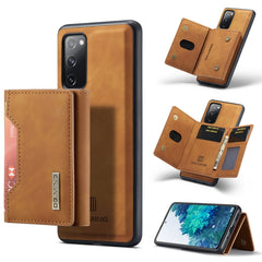 DG.MING M2 Series 3-Fold Multi Card Bag + Magnetic Back Cover Shockproof Case with Wallet & Holder Function, For Samsung Galaxy A02s, For Samsung Galaxy A32 5G, For Samsung Galaxy A42 5G, For Samsung Galaxy A52 5G / 4G, For Samsung Galaxy A72 5G / 4G��...