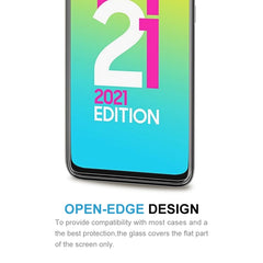 0.26mm 9H 2.5D Tempered Glass Film, For Samsung Galaxy M21 2021/M21s/M21 (1 PC), For Xiaomi Poco X3 GT (1 PC), For Xiaomi Poco F3 GT (1 PC), For Xiaomi Redmi Note 10T 5G (1 PC)