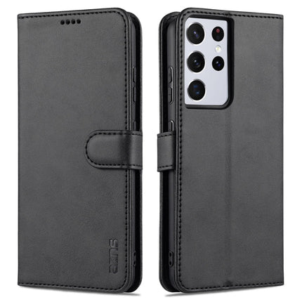 AZNS Skin Feel Calf Texture Horizontal Flip Leather Case with Card Slots & Holder & Wallet, For Samsung Galaxy S21 5G, For Samsung Galaxy S21 FE 5G, For Samsung Galaxy S21 Ultra 5G, For Samsung Galaxy S21+ 5G