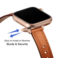 Women Starry Sky Style Leather Replacement Strap Watchband For Apple Watch Series, 7 41mm / 6 & SE & 5 & 4 40mm / 3 & 2 & 1 38mm, 7 45mm / 6 & SE & 5 & 4 44mm / 3 & 2 & 1 42mm