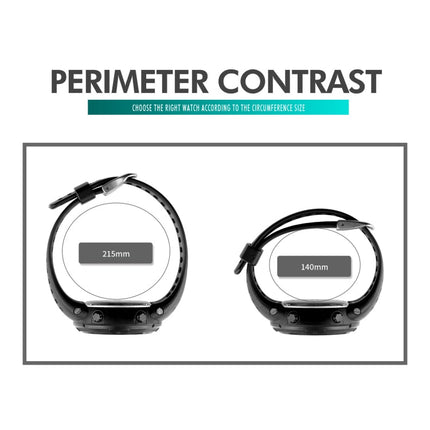 SKMEI 1773 Triplicate Round LED Dual Time Digital Display Colorful Backlight Electronic Watch