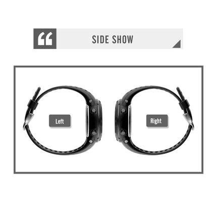 SKMEI 1773 Triplicate Round LED Dual Time Digital Display Colorful Backlight Electronic Watch