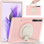 For Samsung Galaxy Tab S8+ / Tab S8 Plus /  Tab S7 FE / Tab S7+/S7 FE 12.4 inch T970 / Cherry Blossoms Pink