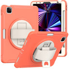 For iPad Air 4 10.9 / Pro 11 2021/2020/2018 / Coral Orange