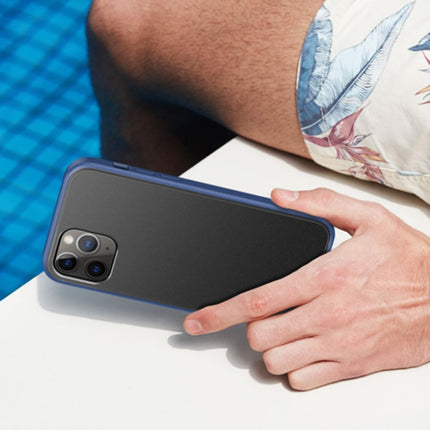 Skin Feel Frosted PC + TPU Shockproof Case with Color Button, For iPhone 12 mini, For iPhone 12 / 12 Pro, For iPhone 12 Pro Max