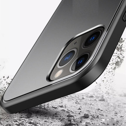 Skin Feel Frosted PC + TPU Shockproof Case with Color Button, For iPhone 12 mini, For iPhone 12 / 12 Pro, For iPhone 12 Pro Max