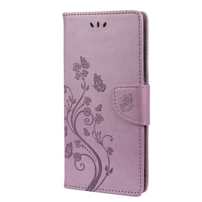 Butterfly Flower Pattern Horizontal Flip Leather Case with Holder & Card Slots & Wallet, For Samsung Galaxy A03s 164mm, For iPhone 13 mini, For iPhone 13