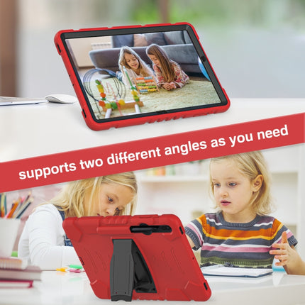 3-Layer Protection Screen Frame + PC + Silicone Shockproof Combination Case with Holder