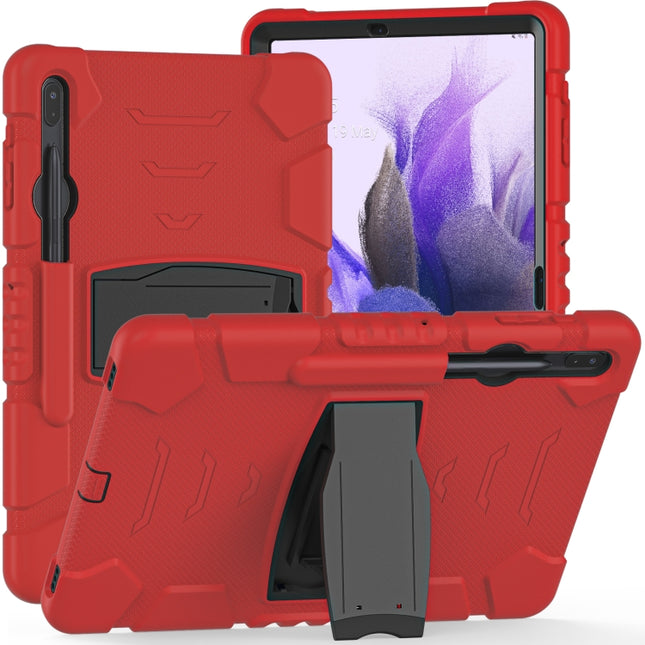 3-Layer Protection Screen Frame + PC + Silicone Shockproof Combination Case with Holder
