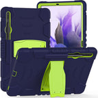 For Samsung Galaxy Tab S7+/S7 FE 12.4 inch / NavyBlue+Lime