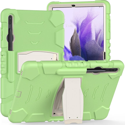 3-Layer Protection Screen Frame + PC + Silicone Shockproof Combination Case with Holder