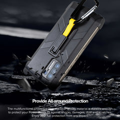 Multifunctional TPU + PC Protective Case with Back Clip & Carabiner, For Ulefone Armor 13