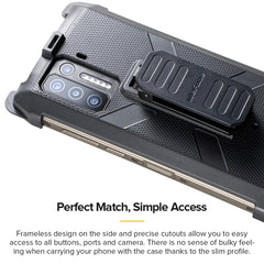 Multifunctional TPU + PC Protective Case with Back Clip & Carabiner, For Ulefone Armor 13