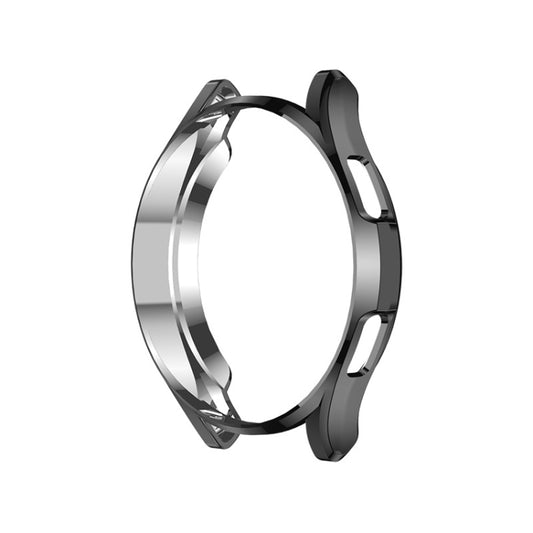 Electroplating Hollow Half-pack TPU Protective Case, For Samsung Galaxy Watch4 Classic 42mm, For Samsung Galaxy Watch4 Classic 46mm