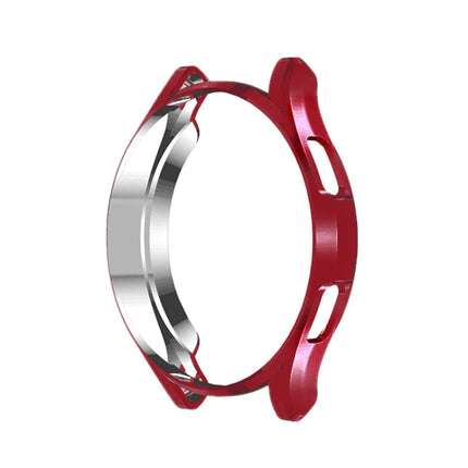 Electroplating Hollow Half-pack TPU Protective Case, For Samsung Galaxy Watch4 Classic 42mm, For Samsung Galaxy Watch4 Classic 46mm