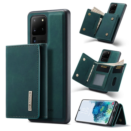 DG.MING M1 Series 3-Fold Multi Card Wallet  Back Cover Shockproof Case with Holder Function