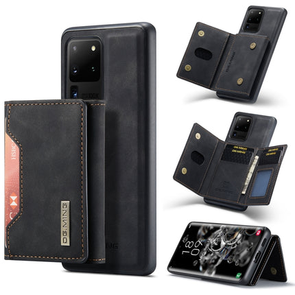 DG.MING M2 Series 3-Fold Multi Card Bag Back Cover Shockproof Case with Wallet & Holder Function