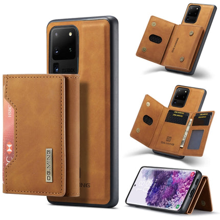 DG.MING M2 Series 3-Fold Multi Card Bag Back Cover Shockproof Case with Wallet & Holder Function, For Samsung Galaxy S20 Ultra, For Samsung Galaxy S20+