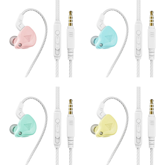 QKZ AK6-X 3.5mm In-Ear Wired Subwoofer Sports Earphone with Microphone, Cable Length: About 1.2m