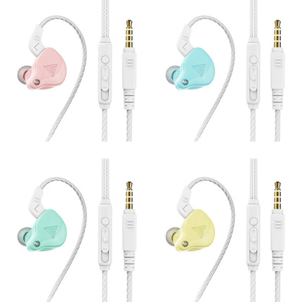 QKZ AK6-X 3.5mm In-Ear Wired Subwoofer Sports Earphone with Microphone, Cable Length: About 1.2m