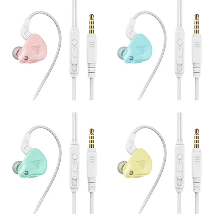 QKZ AK6-X 3.5mm In-Ear Wired Subwoofer Sports Earphone with Microphone, Cable Length: About 1.2m, 1 PCS