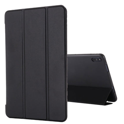GEBEI Shockproof Horizontal Flip Leather Case with Three-folding Holder, For Huawei MatePad 11 (2021)