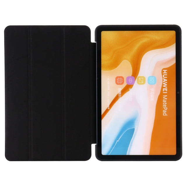 GEBEI Shockproof Horizontal Flip Leather Case with Three-folding Holder, For Huawei MatePad 11 (2021)