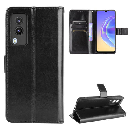 Crazy Horse Texture Horizontal Flip Leather Case with Holder & Card Slots & Lanyard, For T-Mobile REVVL V+ 5G, For vivo V21E 5G, For Infinix Hot 10s X689, For Infinix Note 10 Pro, For Infinix Note 10, For Blackview A100