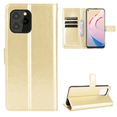 Crazy Horse Texture Horizontal Flip Leather Case with Holder & Card Slots & Lanyard, For Oukitel C21 Pro, For Oukitel C21, For Umidigi Power 5, For ZTE Blade A51, For ZTE Blade A71