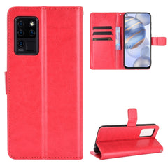 Crazy Horse Texture Horizontal Flip Leather Case with Holder & Card Slots & Lanyard, For Oukitel C21 Pro, For Oukitel C21, For Umidigi Power 5, For ZTE Blade A51, For ZTE Blade A71