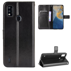 Crazy Horse Texture Horizontal Flip Leather Case with Holder & Card Slots & Lanyard, For Oukitel C21 Pro, For Oukitel C21, For Umidigi Power 5, For ZTE Blade A51, For ZTE Blade A71