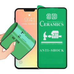 9D Full Screen Full Glue Ceramic Film For iPhone 16e / 14 / 13 / 13 Pro, For iPhone 13 mini (1 PC), For iPhone 16e / 13 / 13 Pro (1 PC), For iPhone 13 Pro Max (1 PC)