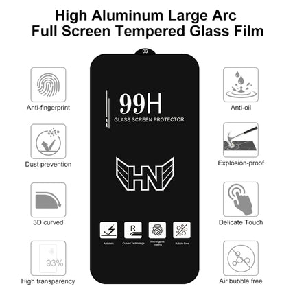 For iPhone 16e / 13 / 13 Pro 25pcs High Aluminum Large Arc Full Screen Tempered Glass Film, For iPhone 13 mini (25 PCS), For iPhone 16e / 13 / 13 Pro  (25pcs), For iPhone 13 Pro Max (25pcs)
