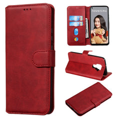 Classic Calf Texture Horizontal Flip PU Leather Case, with Holder & Card Slots & Wallet, For Huawei nova 5i Pro/Mate 30 Lite, For Huawei nova 5 / nova 5 Pro, For Huawei Honor 9X / Honor 9X Pro, For Xiaomi Mi CC9e / Mi A3, For Xiaomi Mi CC9 / Mi A3 Lite