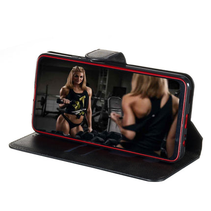 Classic Calf Texture Horizontal Flip PU Leather Case, with Holder & Card Slots & Wallet, For Huawei Honor 9X / Honor 9X Pro