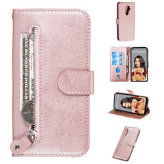 Fashion Calf Texture Zipper Horizontal Flip PU Leather Case, with Holder & Card Slots & Wallet, For Huawei nova 5i Pro/Mate 30 Lite, For Huawei nova 5 / nova 5 Pro, For Huawei Honor 9X / Honor 9X Pro, For Xiaomi Mi CC9e / Mi A3