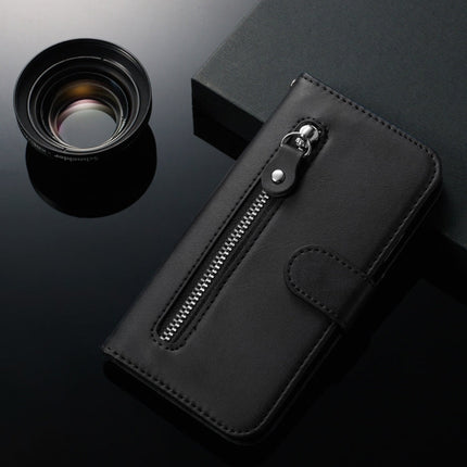 Fashion Calf Texture Zipper Horizontal Flip PU Leather Case, with Holder & Card Slots & Wallet, For Huawei Honor 9X / Honor 9X Pro