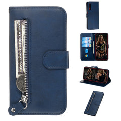 Fashion Calf Texture Zipper Horizontal Flip PU Leather Case, with Holder & Card Slots & Wallet, For Huawei nova 5i Pro/Mate 30 Lite, For Huawei nova 5 / nova 5 Pro, For Huawei Honor 9X / Honor 9X Pro, For Xiaomi Mi CC9e / Mi A3