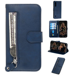 Fashion Calf Texture Zipper Horizontal Flip PU Leather Case, with Holder & Card Slots & Wallet, For Huawei nova 5i Pro/Mate 30 Lite, For Huawei nova 5 / nova 5 Pro, For Huawei Honor 9X / Honor 9X Pro, For Xiaomi Mi CC9e / Mi A3