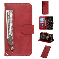 Fashion Calf Texture Zipper Horizontal Flip PU Leather Case, with Holder & Card Slots & Wallet, For Huawei nova 5i Pro/Mate 30 Lite, For Huawei nova 5 / nova 5 Pro, For Huawei Honor 9X / Honor 9X Pro, For Xiaomi Mi CC9e / Mi A3