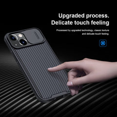 NILLKIN Black Mirror Pro Series Camshield Full Coverage Dust-proof Scratch Resistant Phone Case, For iPhone 13, For iPhone 13 Pro, For iPhone 13 Pro Max