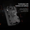 NILLKIN Shockproof CamShield Armor Protective Case with Invisible Ring Holder, For iPhone 13, For iPhone 13 Pro, For iPhone 13 Pro Max