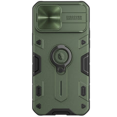 NILLKIN Shockproof CamShield Armor Protective Case with Invisible Ring Holder, For iPhone 13 Pro Max